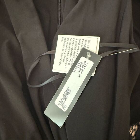 NWT Betsy & Adam Bobbi black gown - Picture 7 of 7